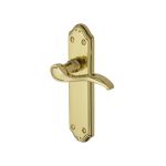 Heritage Brass - Verona Small Door Handle on Plate