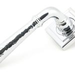 AnvilHammered Newbury Lever on Rose Set (Square)