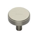 Heritage Brass - Stepped Disc Cabinet Knob