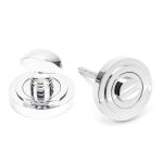 Anvil Round Thumbturn Set (Art Deco)