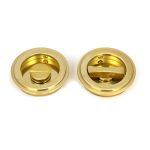 Anvil Art Deco Round Pull - Privacy Set