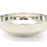 Hammered Nickel Round Sink