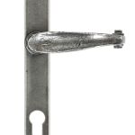 Pewter Cottage Slimline Lever Espag. Lock Set