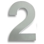 Stainless Steel 7" Numerals (0-9)