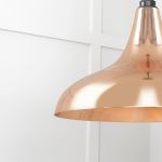 Smooth Copper Frankley Pendant