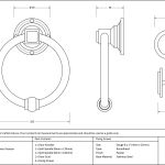 From The Anvil Regency Door Knocker