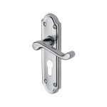 Heritage Brass - Meridian Door Handle on Plate