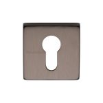Heritage Brass - Euro Profile Cylinder Escutcheon Square - SQ5004