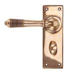From The Anvil Reeded Lever on Backplate Set