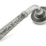 Anvil Hammered Newbury Lever on Rose Set (Beehive) Unsprung