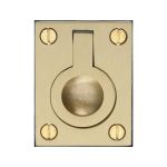 Heritage Brass - Flush Ring Cabinet Pull