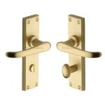 Heritage Brass - Windsor Door Handle on Plate