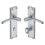 Heritage Brass - Sophia Door Handle on Plate