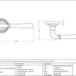 From The Anvil Newbury Lever on Rose Set (Beehive) - Unsprung