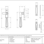 Anvil Hinton Locking Fastener