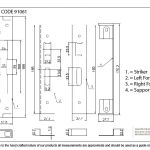SSS ½" Rebate Kit for Sash Lock