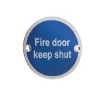 Stainless Steel Fire Door Keep Shut