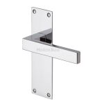 Heritage Brass - Metro Door Handle on Plate