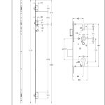 BZP Winkhaus 1.77m AV2 RH Heritage Lock 45mmBS