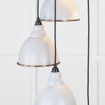 Smooth Copper Brindley Cluster Pendant in Birch