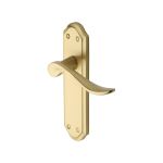 Heritage Brass - Sandown Door Handle on Plate