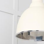 Smooth Nickel Brindley Cluster Pendant in Teasel