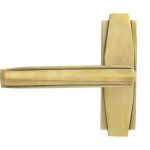 Art Deco Lever on Rose Set