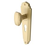 Heritage Brass - Charlston Door Knob on Plate