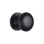 M.Marcus - Matt Black Iron Round Cabinet Knob