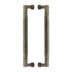 Heritage Brass - Bauhaus Knurled Back to Back Door Pull Handle