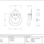 From The Anvil Ring Door Knocker