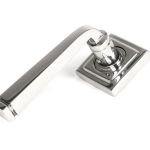 Avon Round Lever on Rose Set (Square)