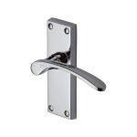 Heritage Brass - Sophia Short Door Handle on Plate