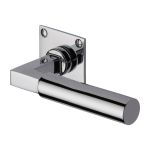 Heritage Brass - Bauhaus Low Profile Door Handle on Square Rose