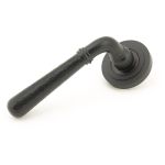 Anvil Hammered Newbury Lever on Rose Set (Art Deco)