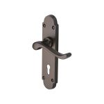 Heritage Brass - Savoy Door Handle on Plate