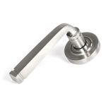Avon Round Lever on Rose Set (Plain)