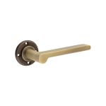 Burlington Fitzrovia Door Handles On Rose