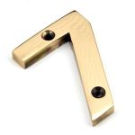 From The Anvil Polished Brass Numeral