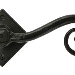 Anvil Monkeytail Lever on Rose Set (Diamond)