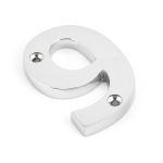 From The Anvil Polished Chrome Numeral