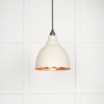 Hammered Copper Brindley Pendant in Teasel