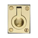 Heritage Brass - Flush Ring Cabinet Pull