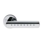 DND - Vita Door Handle on Round Rose