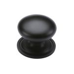 Heritage Brass - Victorian Round Cabinet Knob with Base