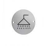 Stainless Steel Shower Symbol