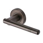 Heritage Brass - Alicia Door Handle on Round Rose