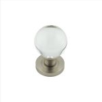 Jedo Plain Ball Glass Mortice Knob