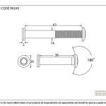 Anvil Door Viewer 180degree