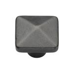 M.Marcus - Rustic Bronze Square Pyramid Cabinet Knob
